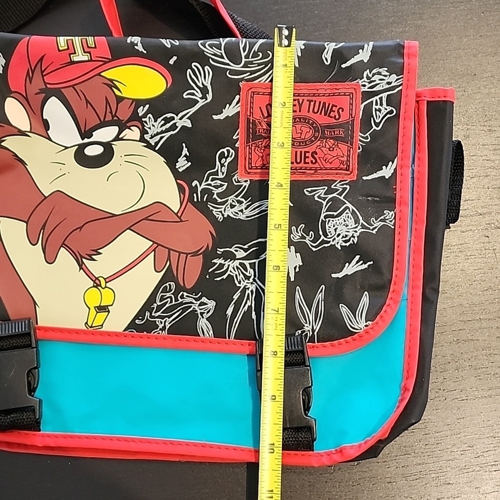 Vintage Taz Boy Tasmanian Devil Looney Tunes Blues laptop bag - Picture 7 of 11
